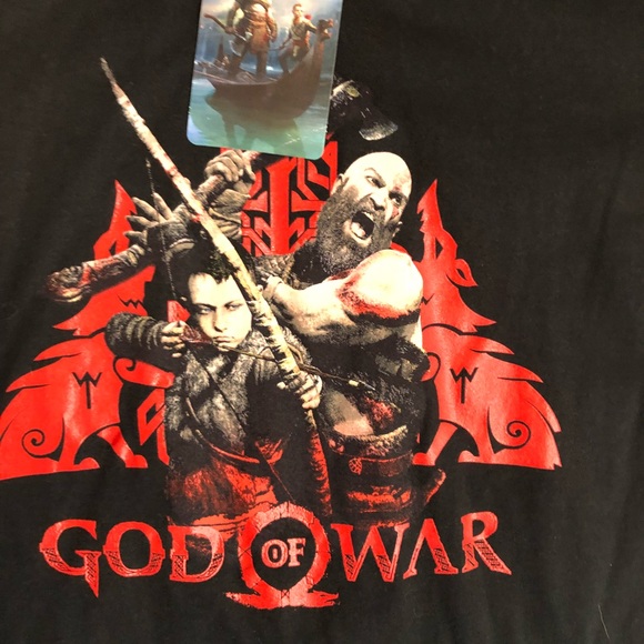 NWT GOD OF WAR GRAPHIC TEE S UNISEX! - Picture 2 of 6